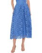 Midi Lace A-line Skirt