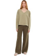 Long Sleeve V-Neck Sweatshirt