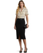 Stretch Cady Pencil Skirt