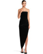 Strapless Side Drape Gown