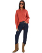 Organic Handkerchief Linen Classic Collar Long Shirt