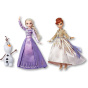 Disney Набор модных кукол Frozen Elsa, Anna и Olaf с платьями и обувью Frozen 2