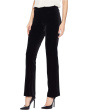 Long Velvet Pull-On Pants