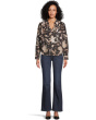 Bloom Beauty Long Sleeve Popover Top