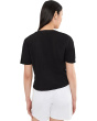 Short Sleeve Shrunken Boxy Crew Neck Tee