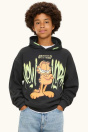 C&A Толстовка с капюшоном Garfield 2260116 черного цвета