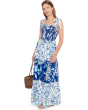 Athyn Smocked Maxi Dress