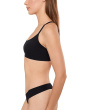 Cotton Refined Rib Scoop Bralette