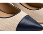 Lanette III Canvas & Leather Pumps