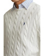 Cable-Knit Cotton Sweater