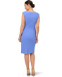 Crepe Draped Overlay Dress
