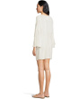 Radiance Plunge Tie Front Tunic Cover-up