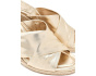 Fisella Cross Band Espadrille Wedge Sandals