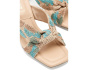 Knotted Heeled Sandal