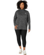 Plus Size Tech 1/4 Zip Twist