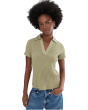 Rib Short Sleeve Polo