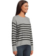 Long Sleeve Crew Neck Dropped Shoulder Sweater