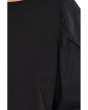 Crew Neck Puff Sleeve Kint Top