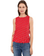 Side Tie Smocked Tank