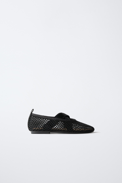 Zara БАЛЕРИНА ИЗ СЕТЧАТОЙ ТКАНИ 495680165-800-21