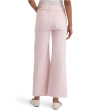 Meg High-Rise Wide Leg Raw Hem