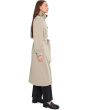 Funnel Neck Maxi Trench