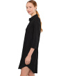 3/4 Sleeve Johnny Collar Dress
