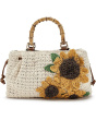 Clea - Rev Cantinella W Raffia Sunflowers