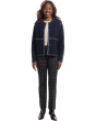 Stitch Perfect - Snap Closure Bomber Style Sweater