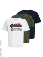 Jack & Jones Футболки 3 шт. C18851922-4283
