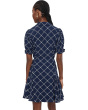 Smocked Cuff Puff Sleeve Dress