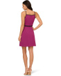 Bow Crepe Short Dress