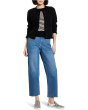 Fringe Mix Femme Knit Jacket