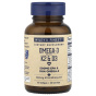 Wileys Finest, омега-3 с витаминами K2 и D3, 60 капсул