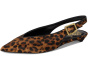 Valther Kitten Heel Slingback Flat Mule
