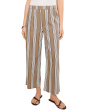 Topaz High-rise Pants In Tan/Navy