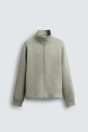 Zara ТОЛСТОВКА С ЗАСТЕЖКОЙ-МОЛНИЕЙ С ЗАСТЕЖКОЙ-МОЛНИЕЙ 507034890-537-2