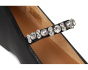 Delicato Pearls-And-Crystal Soft-Leather Ballerinas