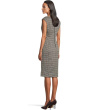 Cap Sleeve Ponte Belted Sheath