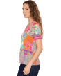 The Janie Favorite Short Sleeve V-Neck Swing Tee
