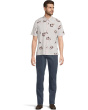 Cascading Floral Short Sleeve