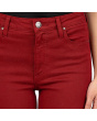 Charlize High-Rise Cigarette Leg With Regular Hem In Red