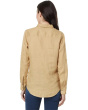 Petite Linen Roll Tab–Sleeve Shirt