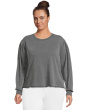 Long Pleated Sleeves Sweatshirt