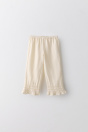 Zara 2-5 ЛЕТ/ БРЮКИ-КЮЛОТЫ С ЛЕНТОЙ ИЗ ХЛОПКА И ЛЬНА - ОГРАНИЧЕННАЯ СЕРИЯ 503452170-715-24