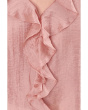 Ruffle Sleeve and Center Front