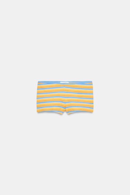 Zara МИНИ-ШОРТЫ В ПОЛОСКУ 524569083-330-2