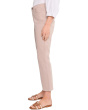 Garment Dyed Cotton Stretch Denim Ankle Kick Jeans