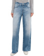 AG Jeans Женское платье Adria с низкой посадкой и широкими штанинами в стокгольмском стиле Snowdrift