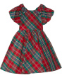 Holiday Plaid Dress (Toddler/Little Kids/Big Kids)